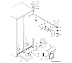 GE GSH22JSTCSS fresh food section diagram