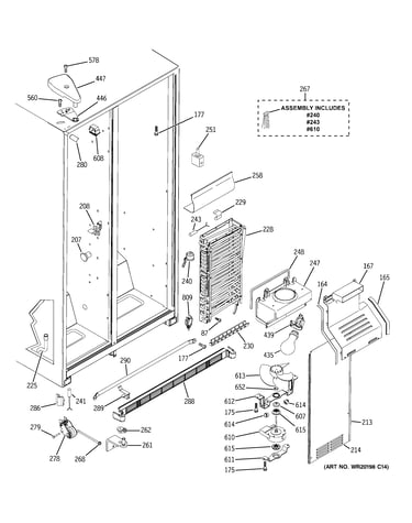Freezer section
