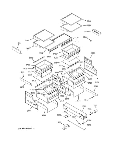 Shelves & drawers