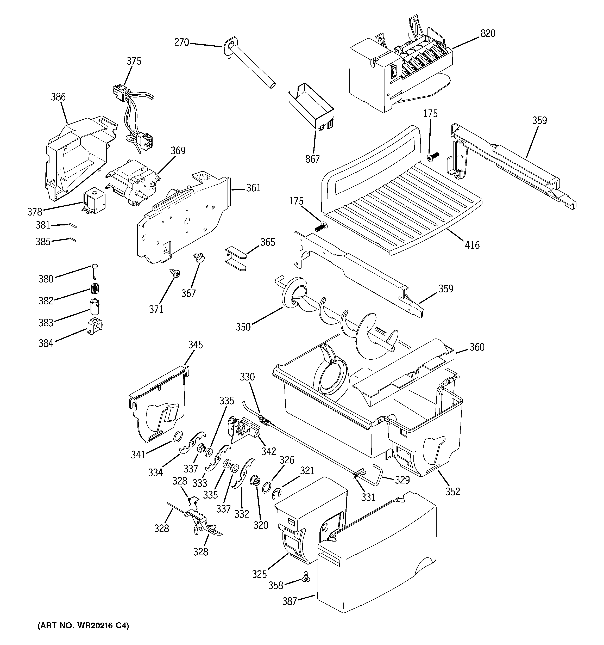 ICE MAKER & DISPENSER