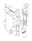 Cabinet, liner & door parts
