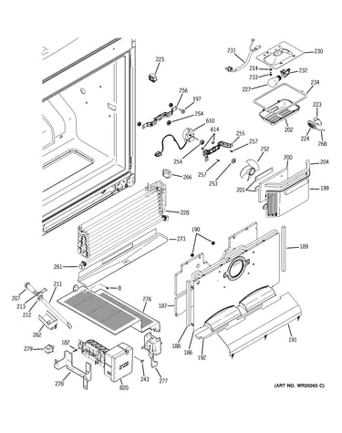 Freezer section