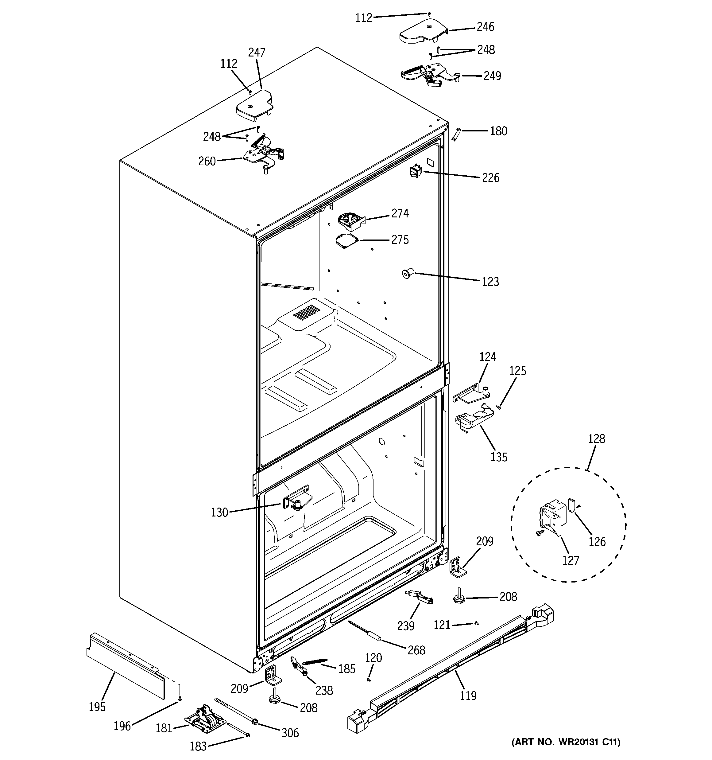 Case parts