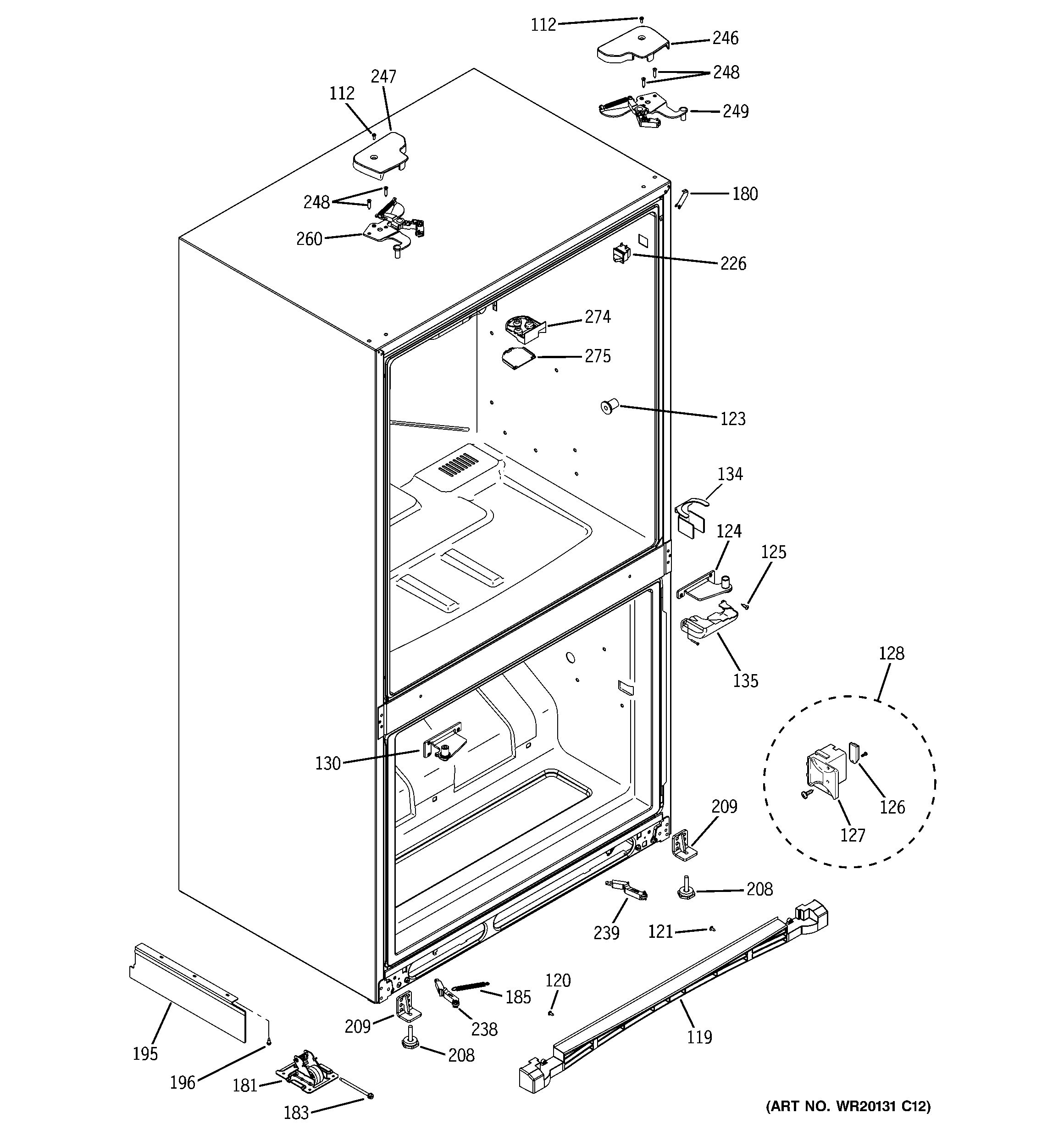 Case parts
