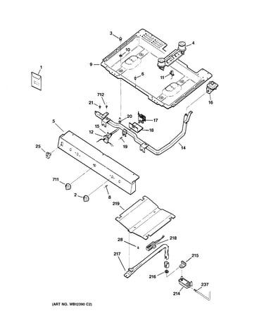 Gas & burner parts