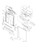 Escutcheon & door assembly