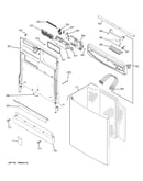 Escutcheon & door assembly