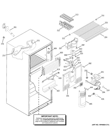 Freezer section