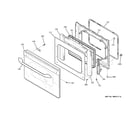 GE PGS968BEM2BB door diagram