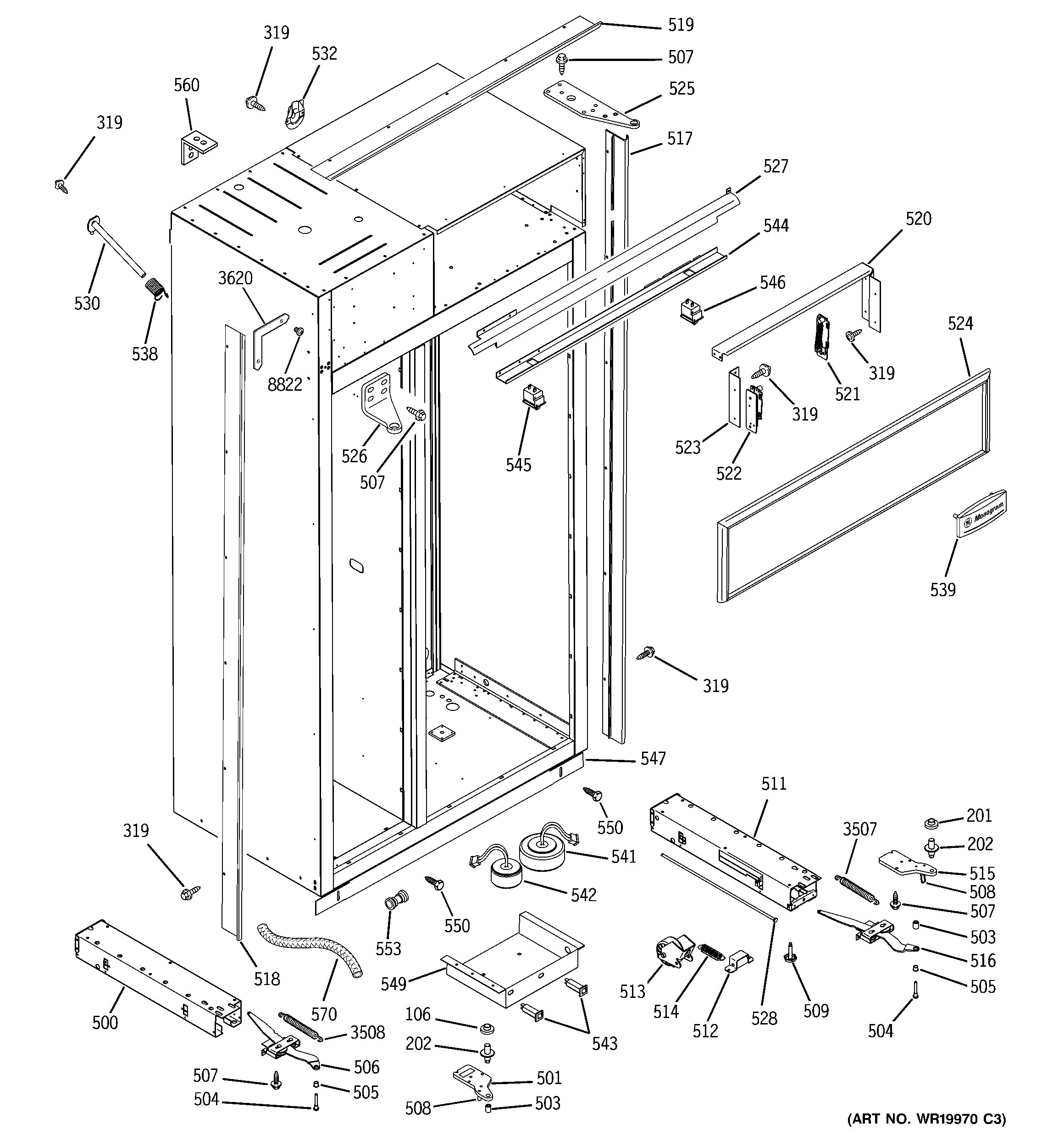 Case parts