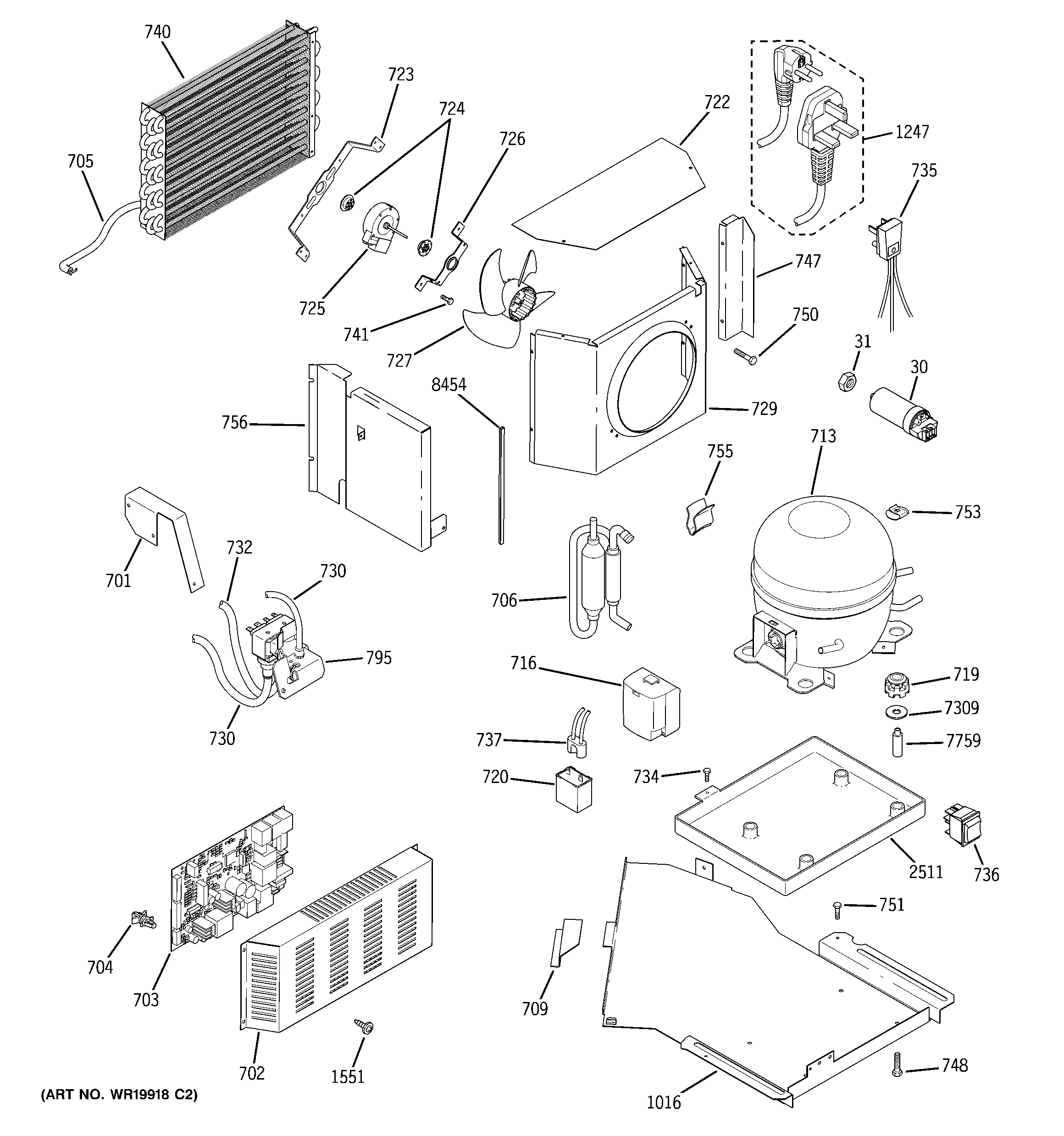 Sealed system & mother board