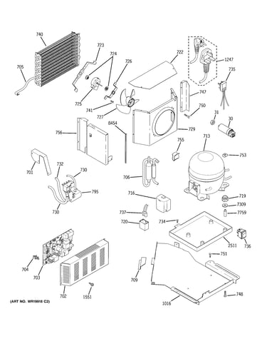Sealed system & mother board