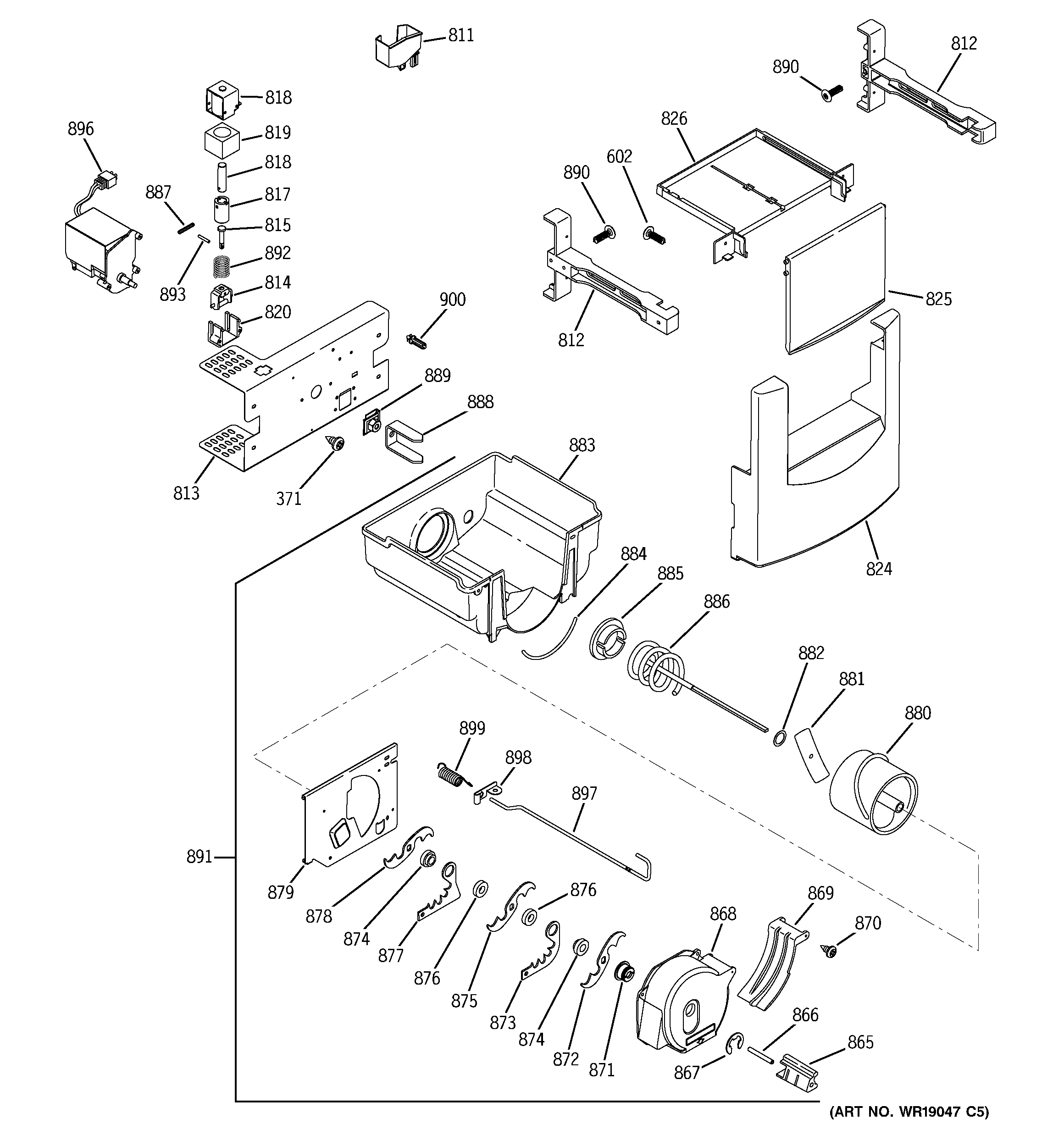 Ice maker & dispenser