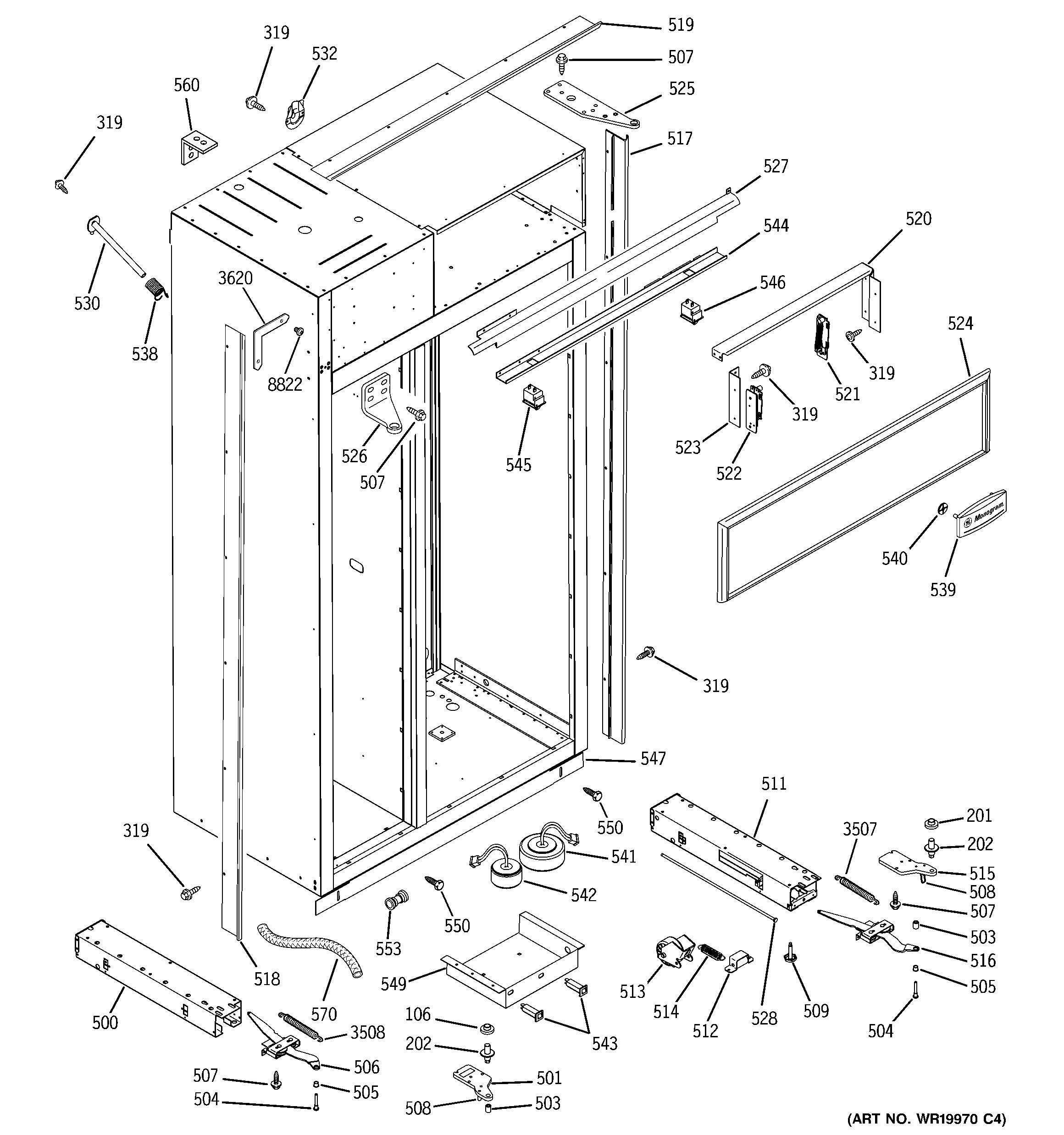 Case parts