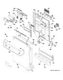 Escutcheon & door assembly