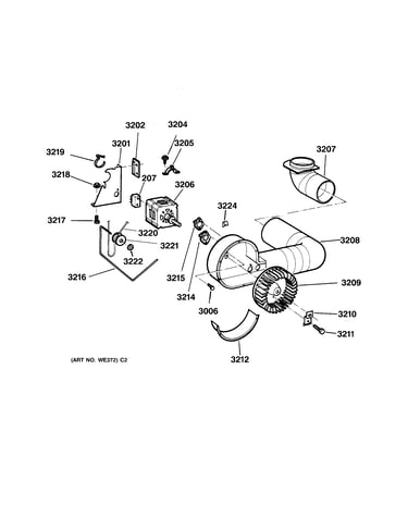 Blower & drive assembly