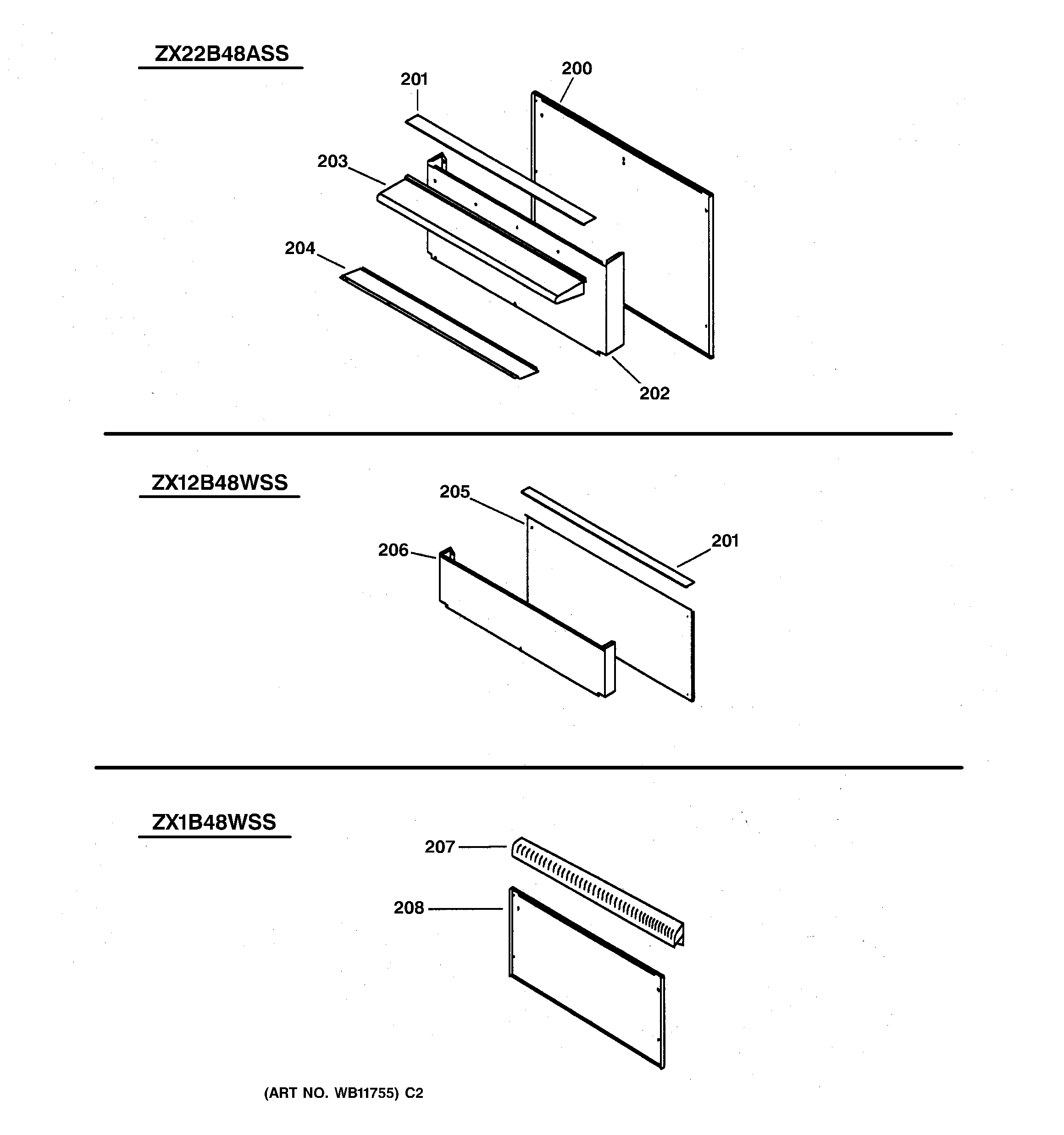 Accessory backguard assembly
