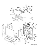 Escutcheon & door assembly