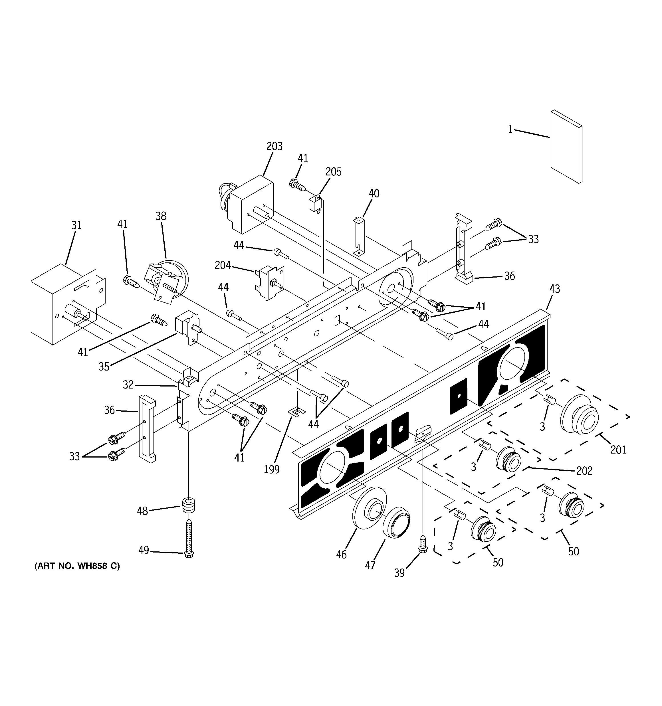 WASHER/DRYER CONTROL PANEL