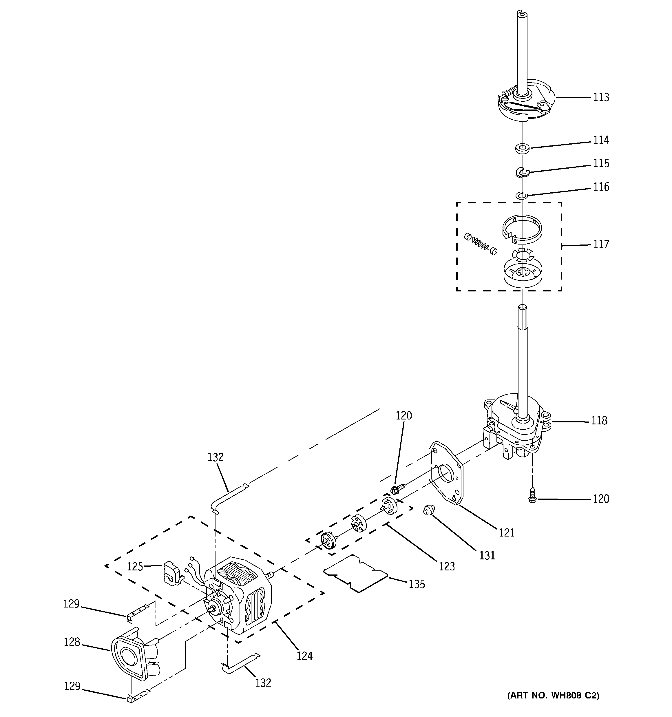 Motor & pump parts