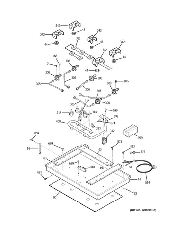 Gas & burner parts