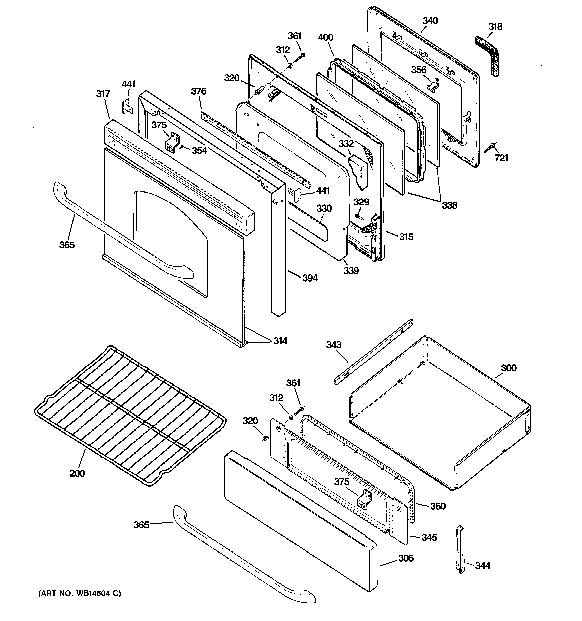 Door & drawer parts