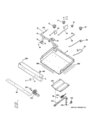 Gas & burner parts