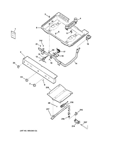 Gas & burner parts