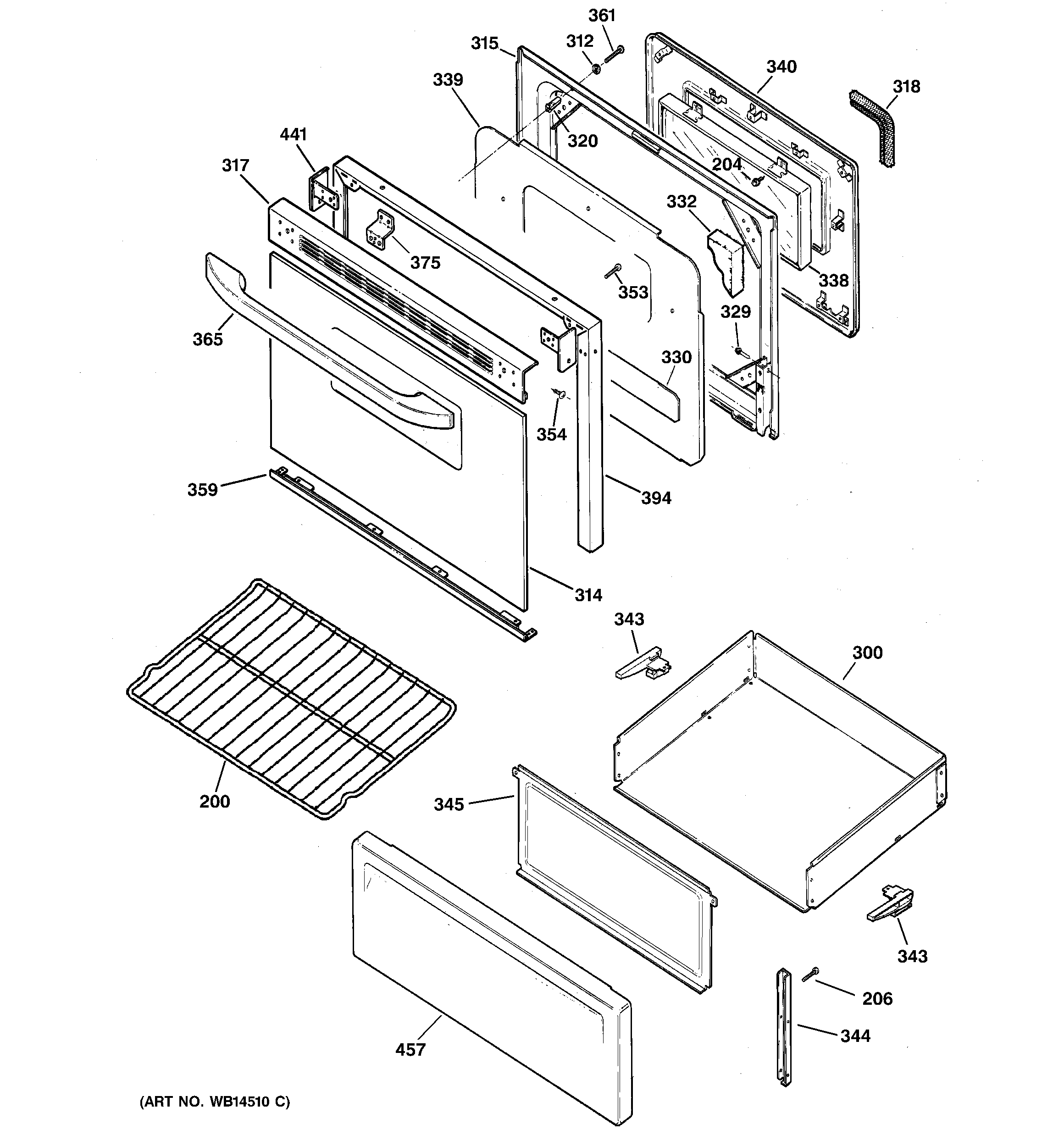 Door & drawer parts