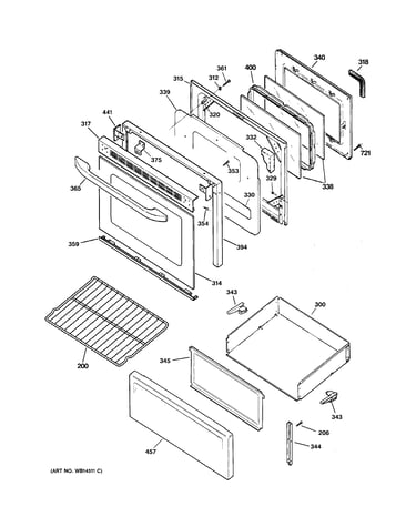 Door & drawer parts