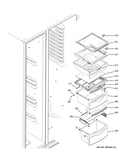 Fresh food shelves