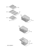 Freezer shelves