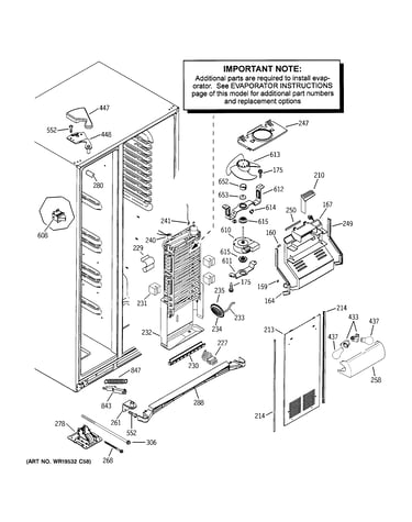 Freezer section