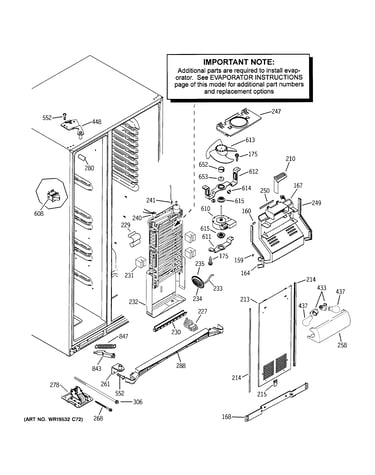Freezer section