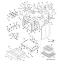 GE JBP71WK4WW body parts diagram