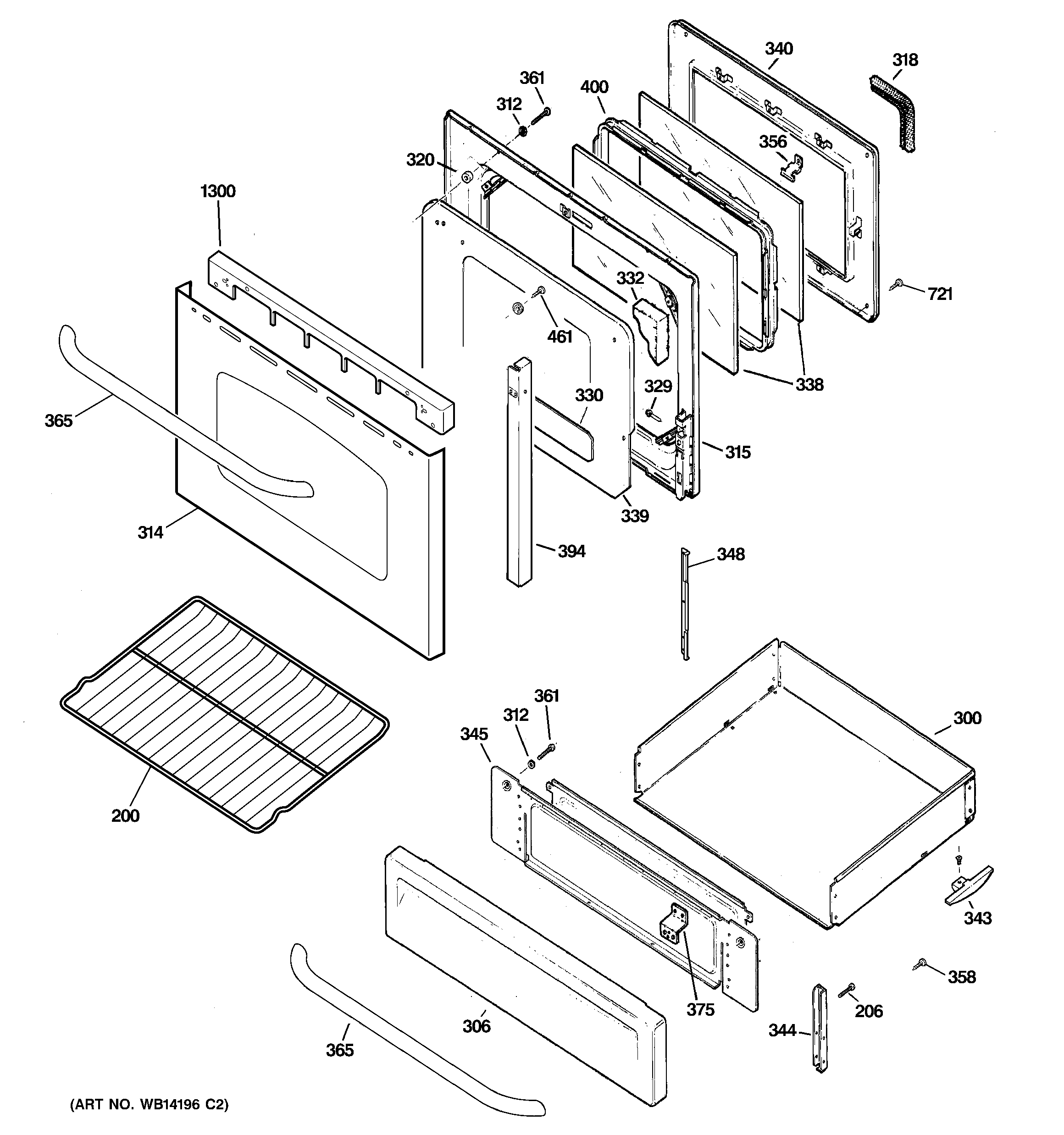 Door & drawer parts
