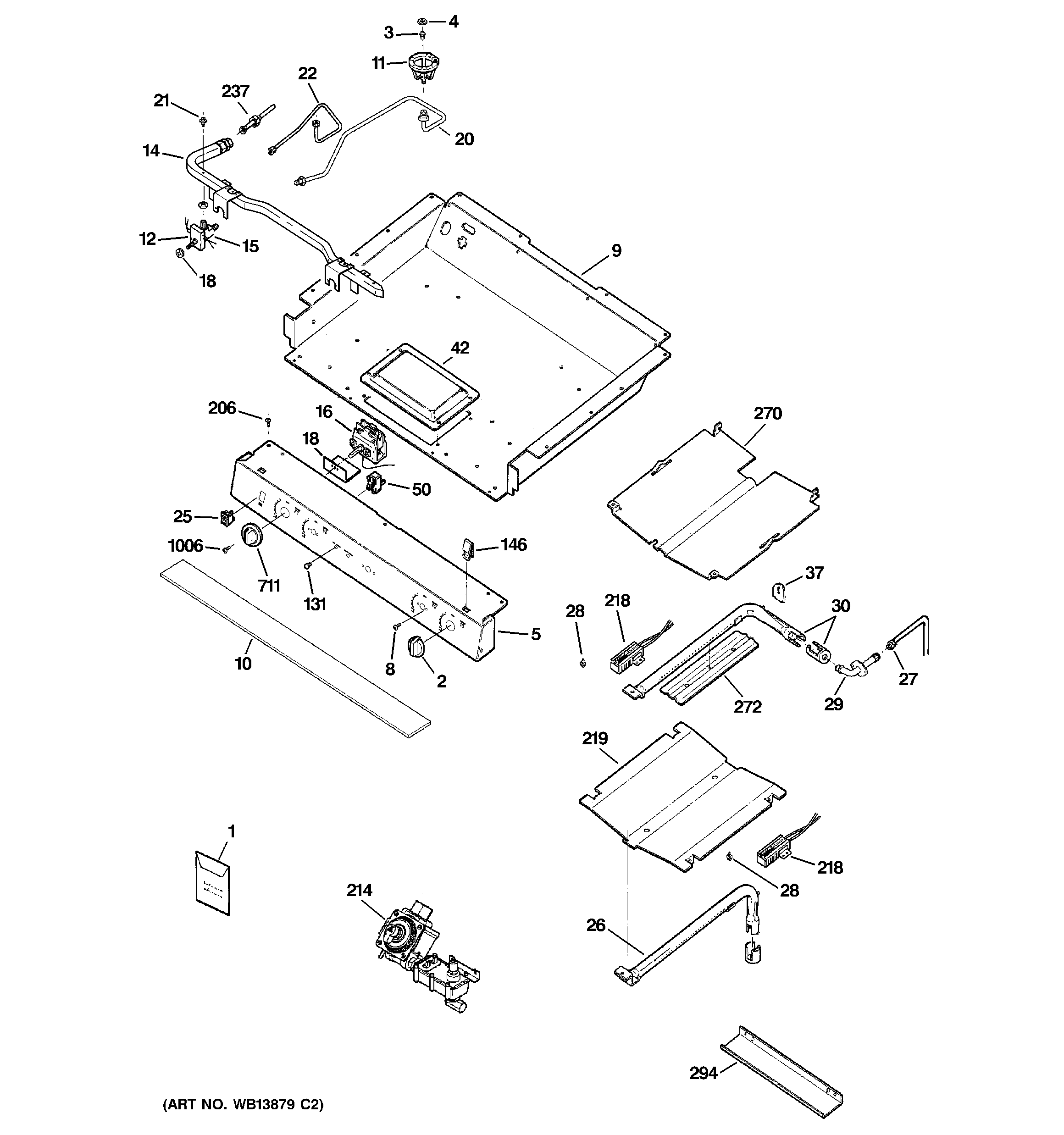 Gas & burner parts