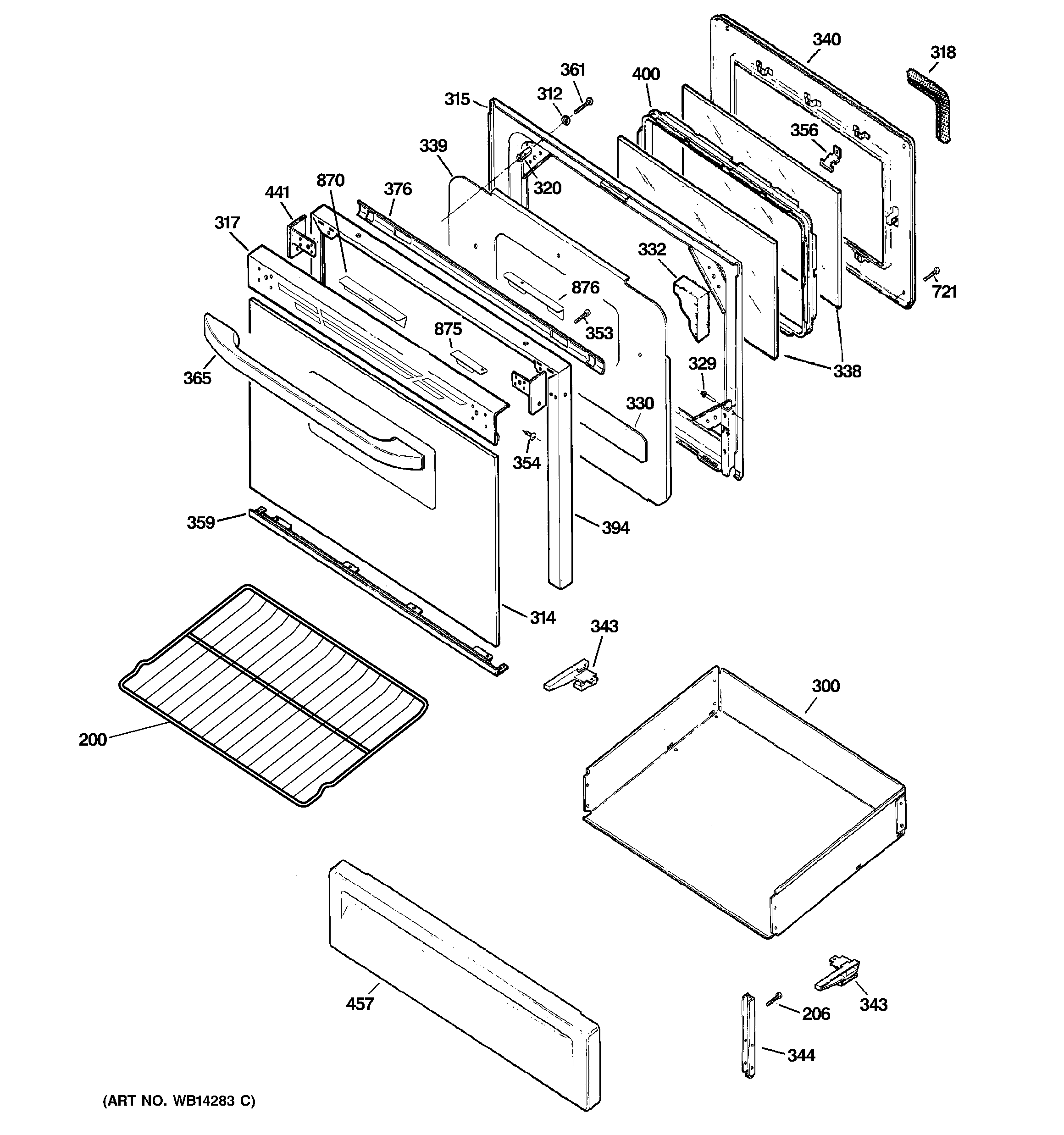 Door & drawer parts