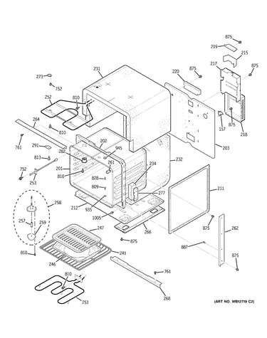 Body with microwave support