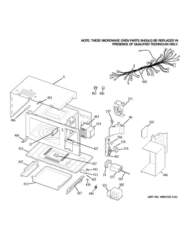 Microwave body parts