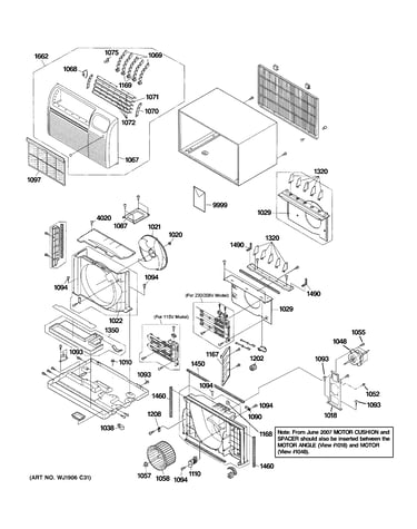 Cabinet & components