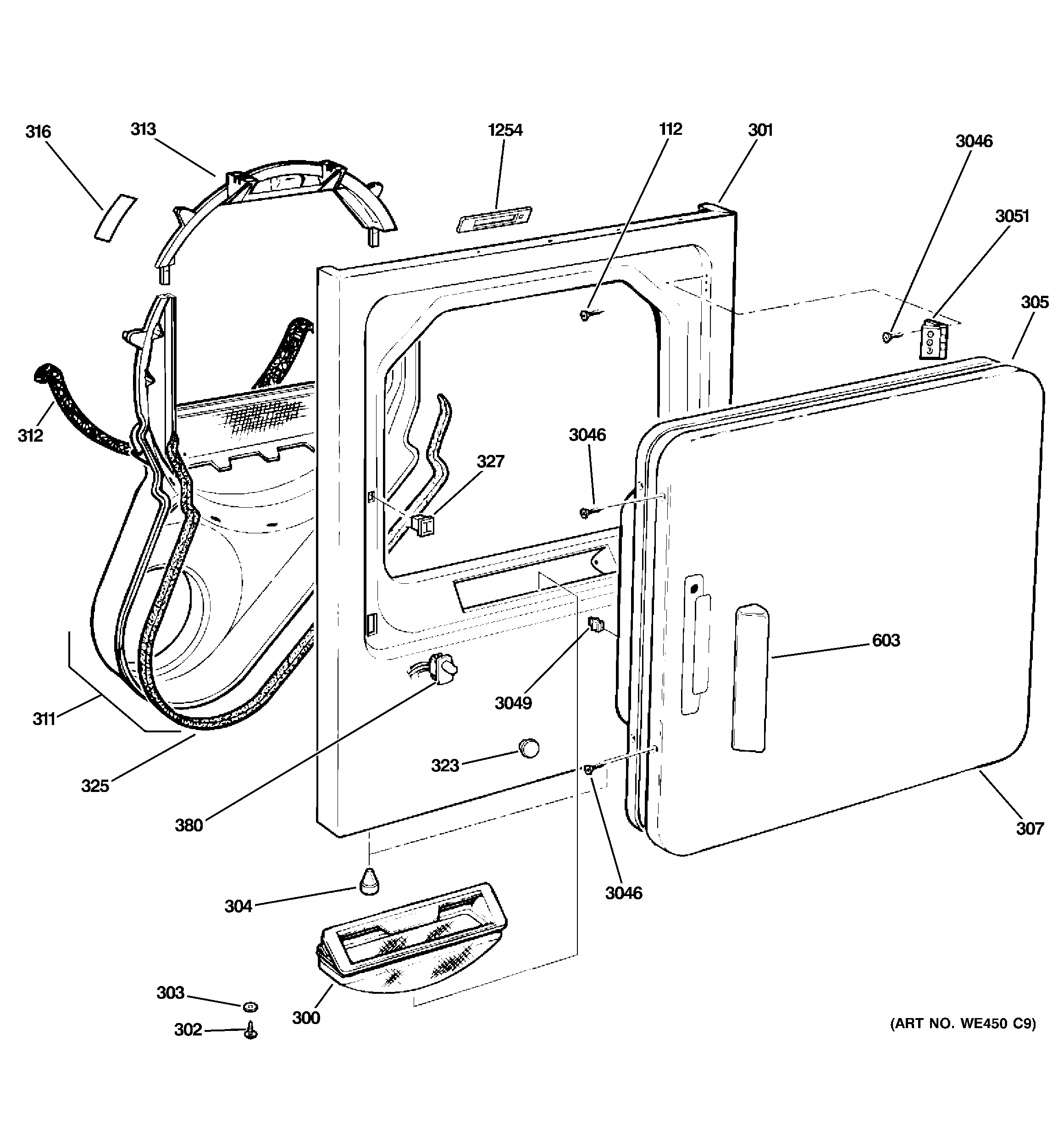 FRONT PANEL & DOOR