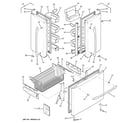 GE PFCS1NFXASS doors diagram