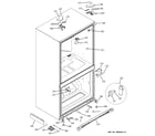 GE PFCS1NFXASS case parts diagram