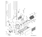 GE PFCS1NFXASS machine compartment diagram