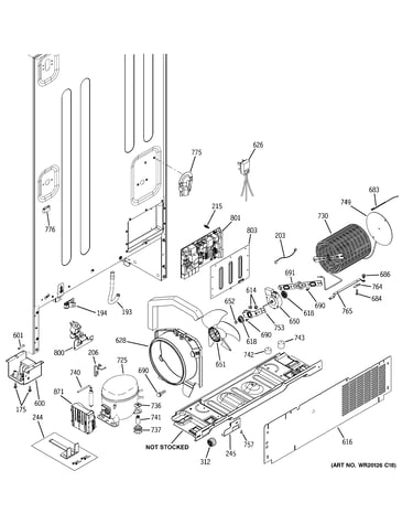 Machine compartment