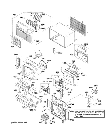 Cabinet & components