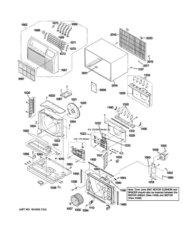 Cabinet & components