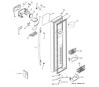 GE PSHW6YGXBDSS freezer door diagram