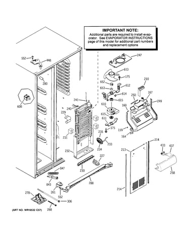 Freezer section